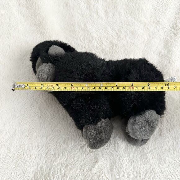 Vintage Just Friends Gorilla Ape 10” Black Plush Stuffed Animal Toy 90s - Picture 6 of 6